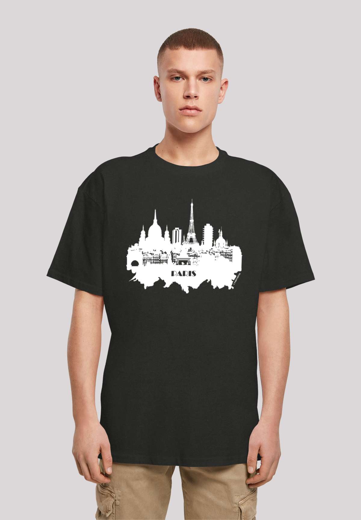 футболка PARIS SKYLINE OVERSIZE TEE