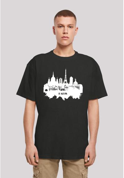 футболка PARIS SKYLINE OVERSIZE TEE