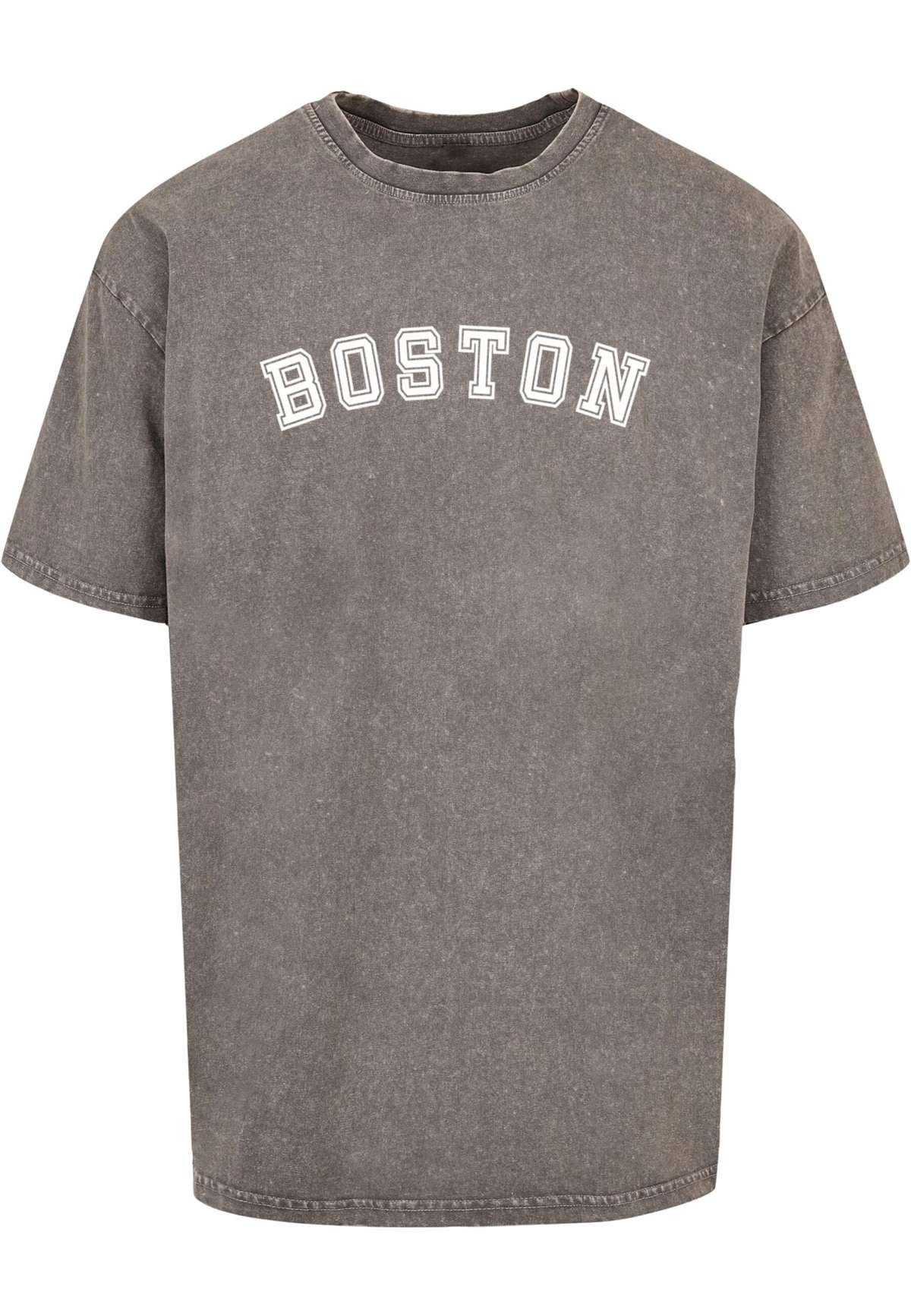 футболка»Herren Boston X Acid Washed Heavy Oversize Tee«