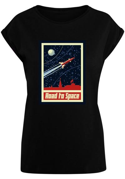 футболка »Damen Ladies Road To Space Box Tee«