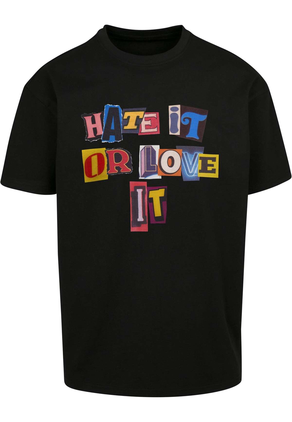 футболка »Unisex Hate it or Love it Oversize Tee«