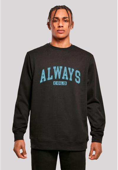 толстовка Always Cold Collegiate Cozy Winter