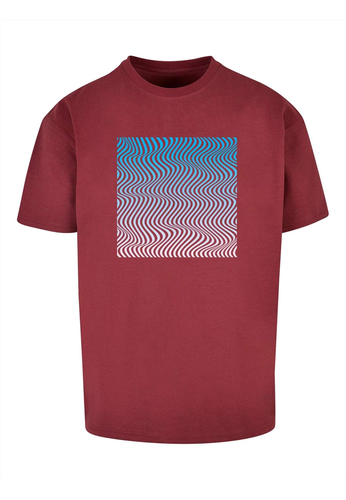 футболка»Herren Summer - Wavy Pattern Heavy Oversize Tee«