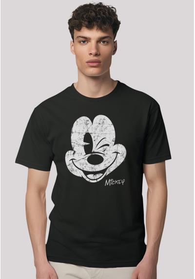 футболка»Disney Micky Maus Gesicht Vintage Look«