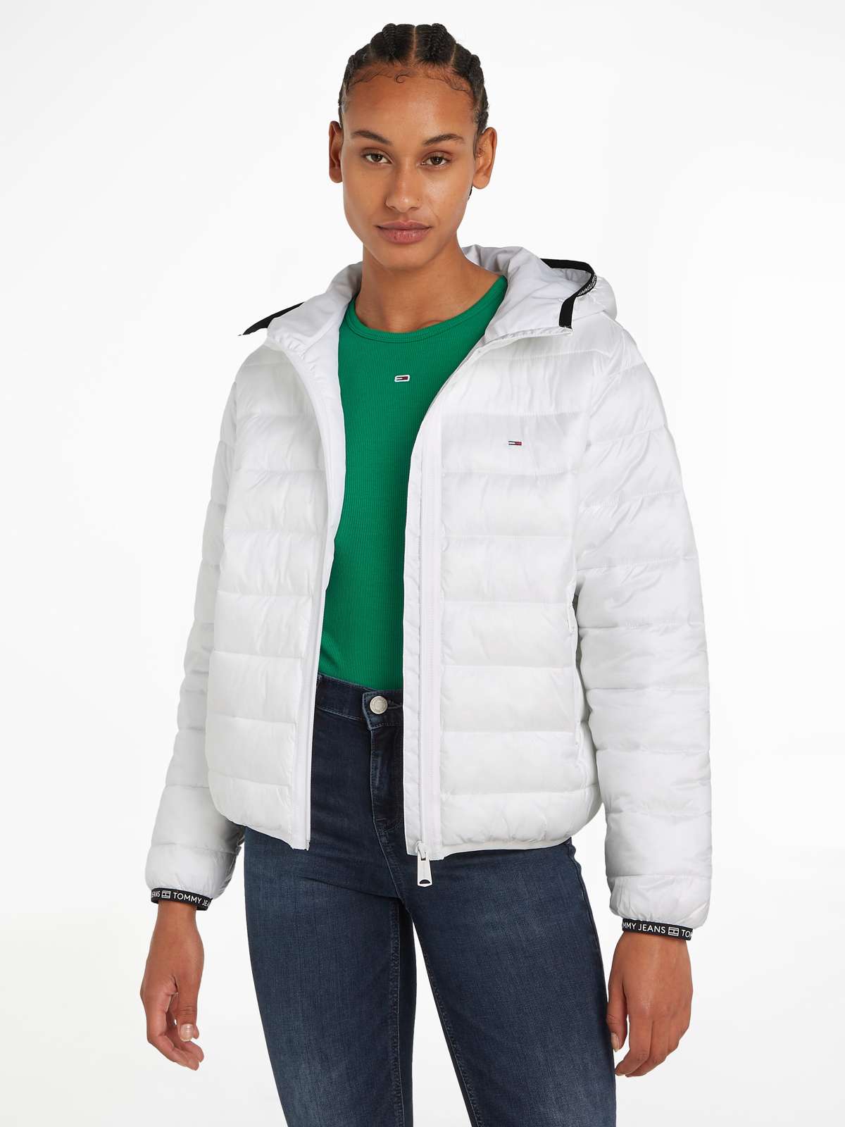 Стеганая куртка с капюшоном »TJW QUILTED TAPE HOOD JACKET EXT«