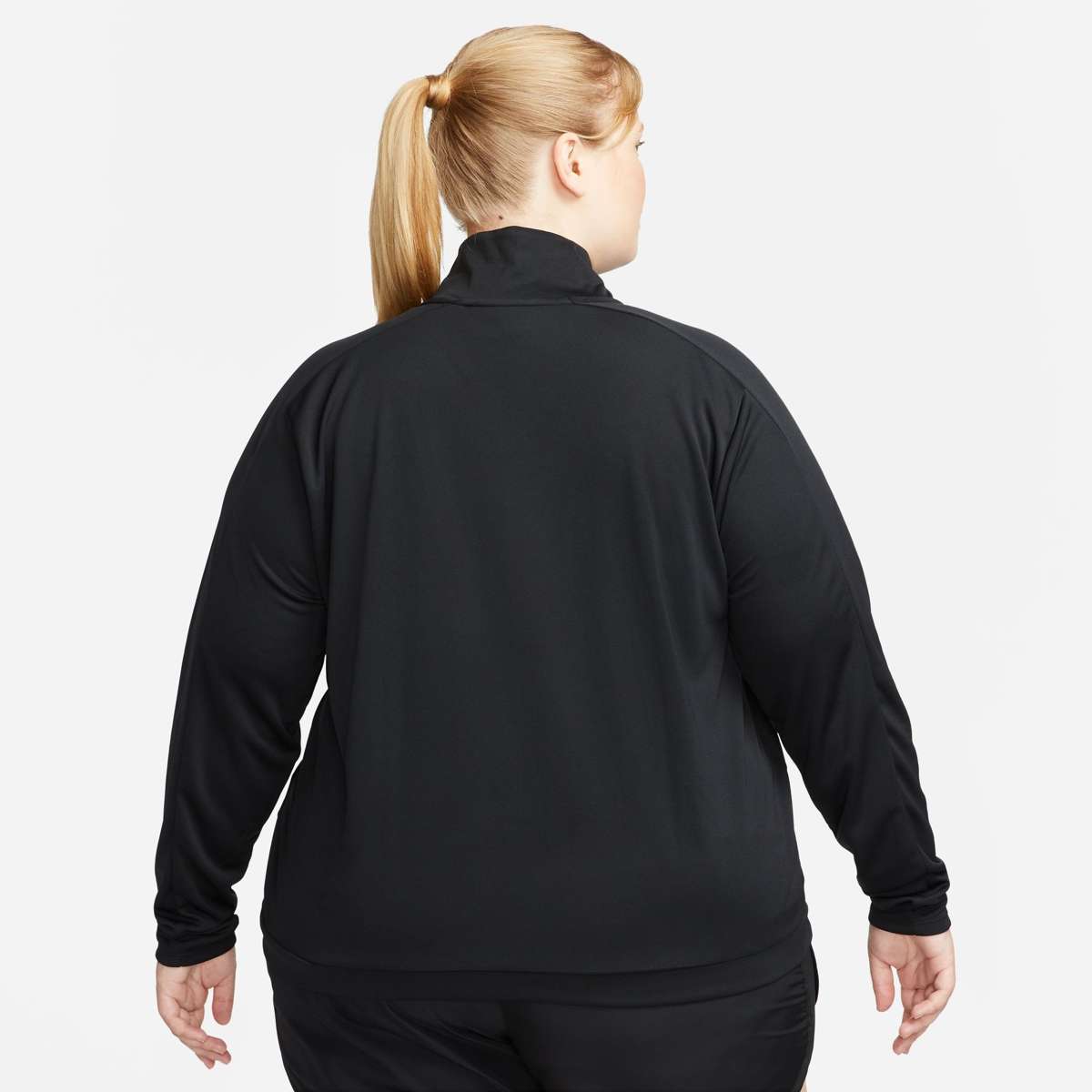 Беговая рубашка DRI-FIT SWOOSH WOMEN`S 1/-ZIP RUNNING TOP (PLUS SIZE)