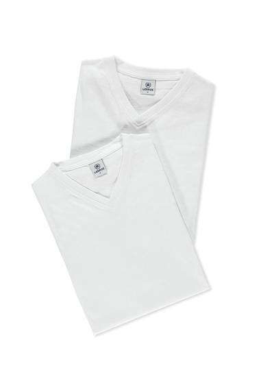 футболка LERROS V-Neck Doppelpack T-Shirt in Premium Baumwollqualitat