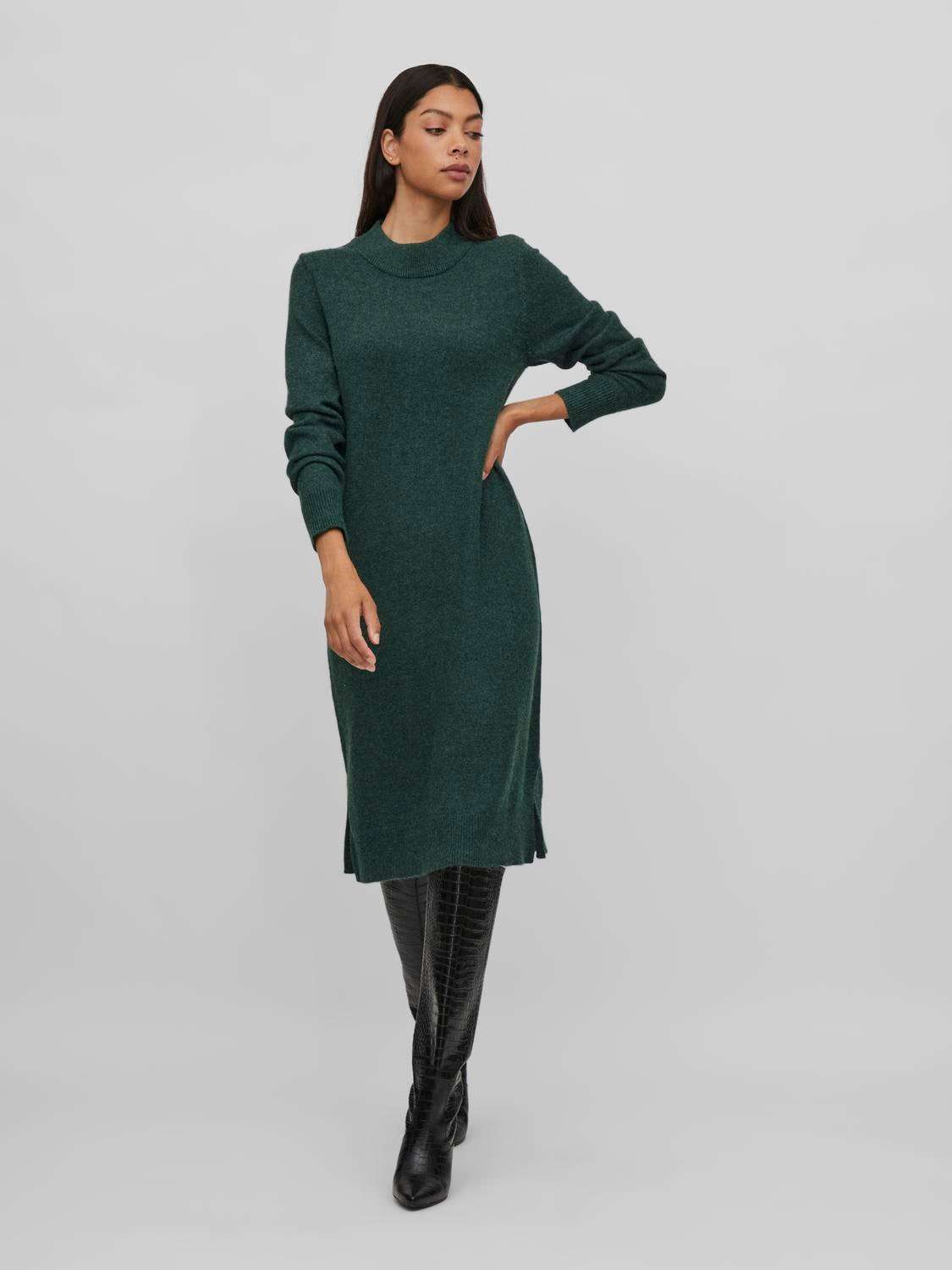 Трикотажное платье »VIRIL CREW NECK L/S MIDI DRESS - NOOS«