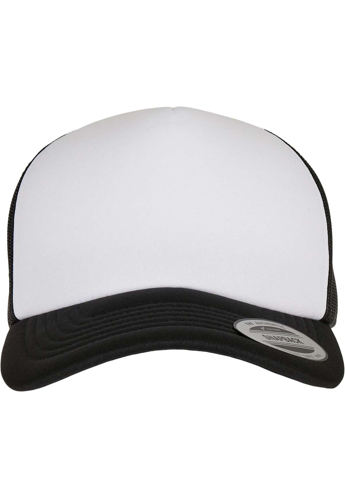 Гибкая крышка »Accessoires YP Curved Foam Trucker Cap – White Front«