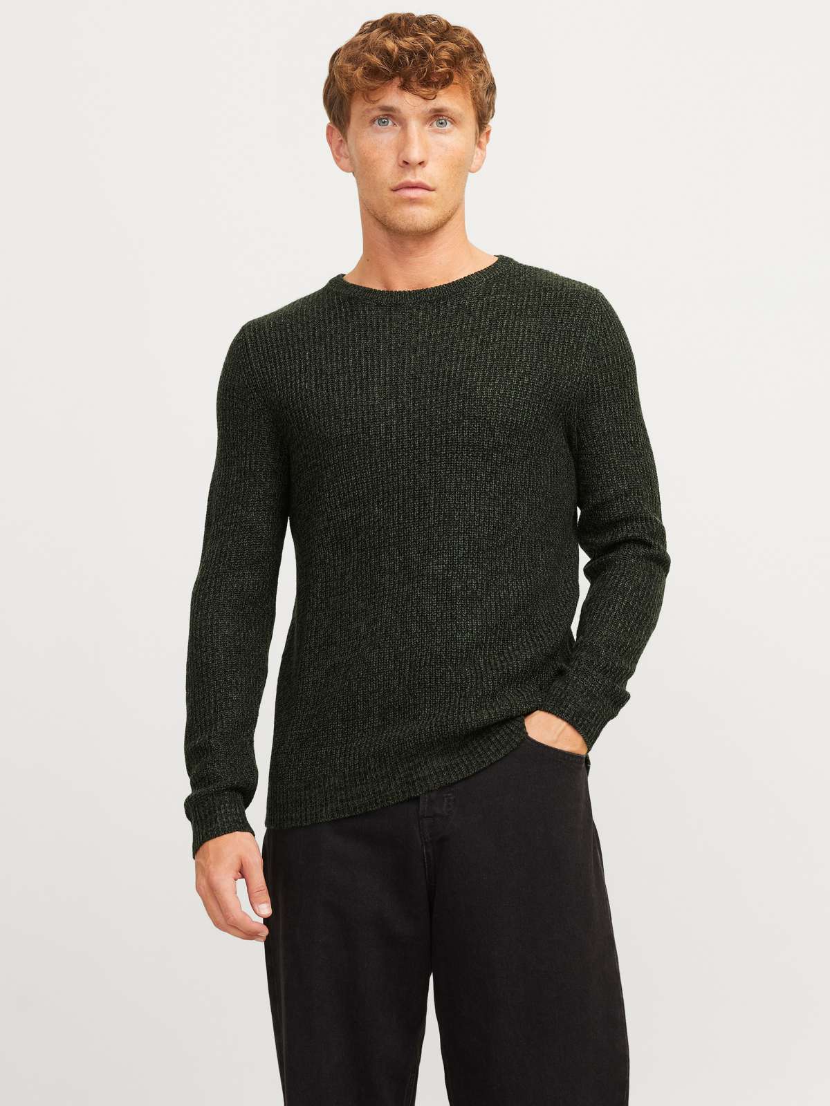 Свитер с круглым вырезом»JJELEWIS KNIT CREW NECK SN«