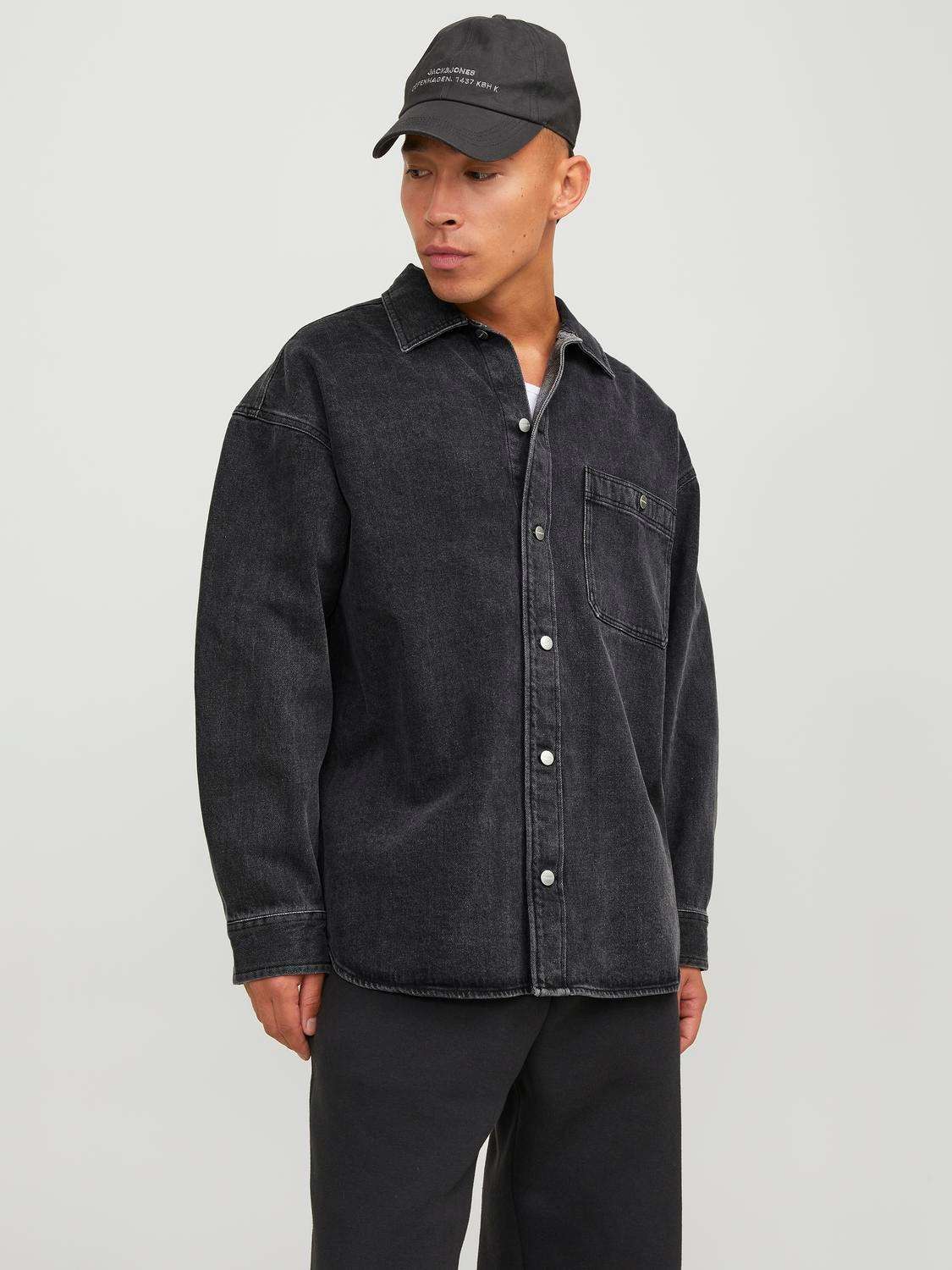 Рубашка с длинным рукавом»JORSANTORINI DENIM OVERSHIRT LS SN«