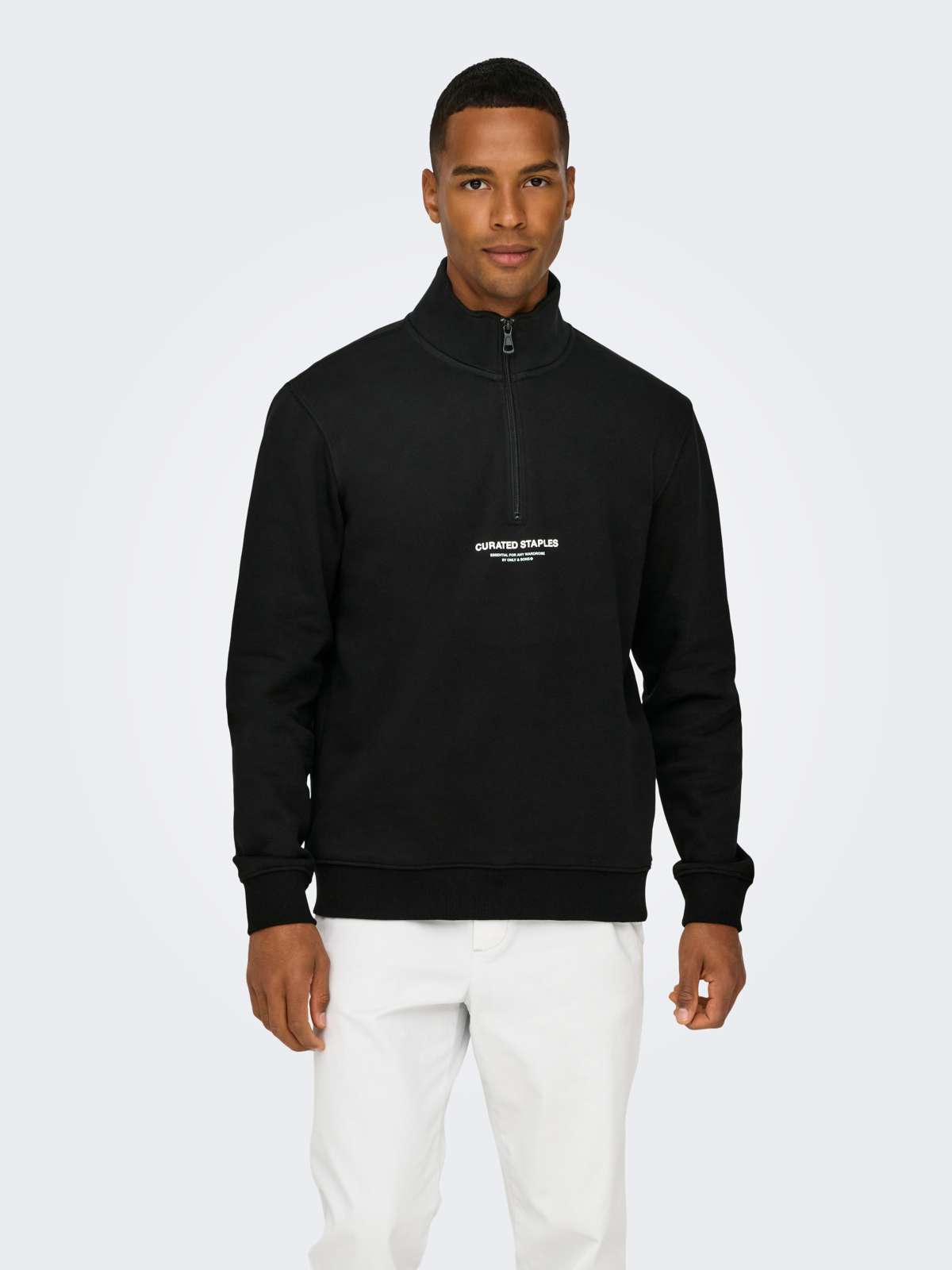 толстовка»ONSCURATED REG HALF ZIP SWEAT«