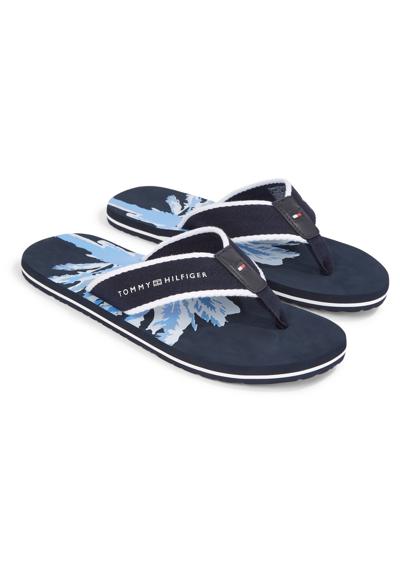 Разделители пальцев ног»HILFIGER PALM PRINT BEACH SANDAL«