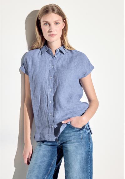 Блузка-рубашка со стильным рубашечным воротником