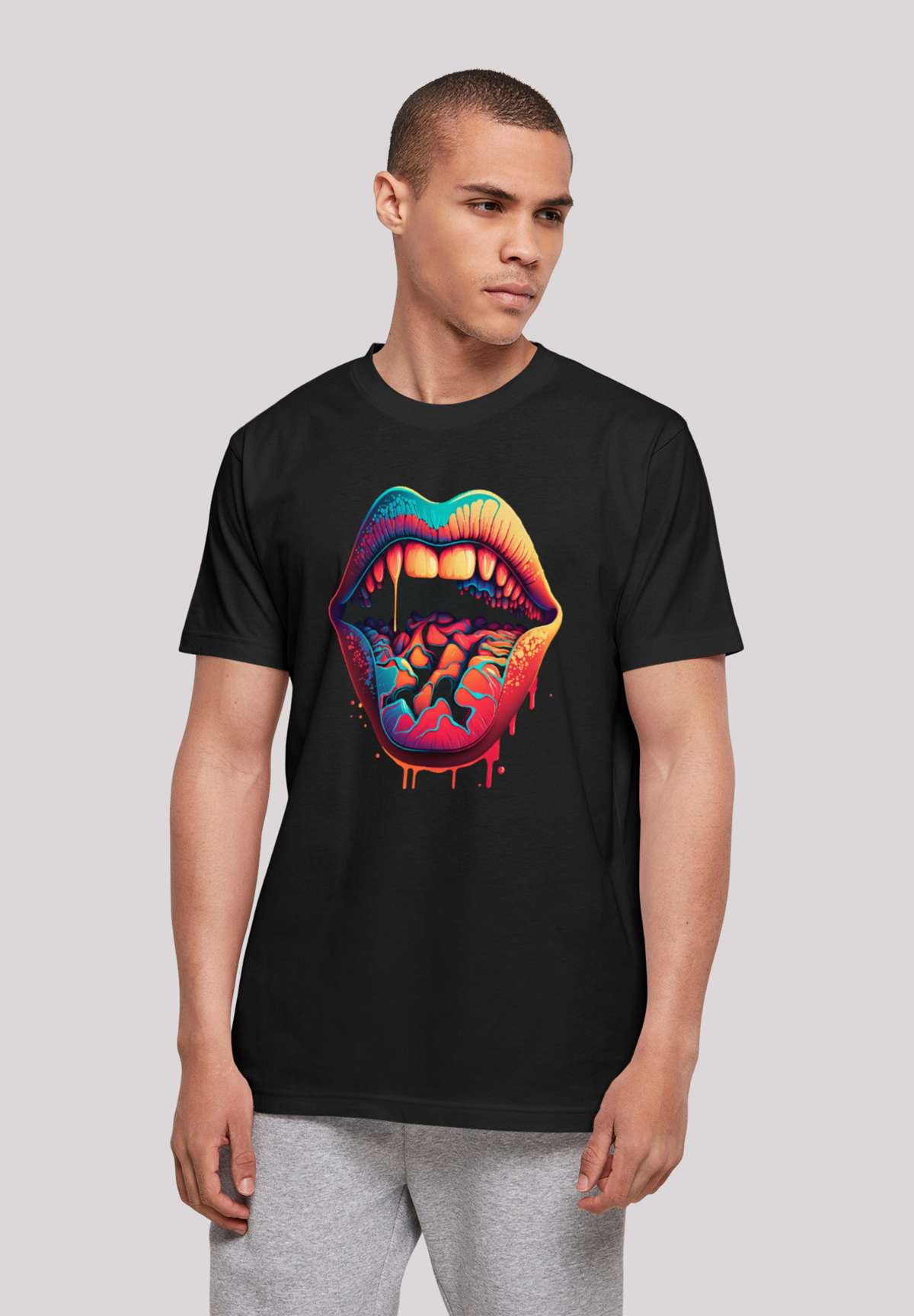 футболка»Drooling Lips TEE UNISEX«