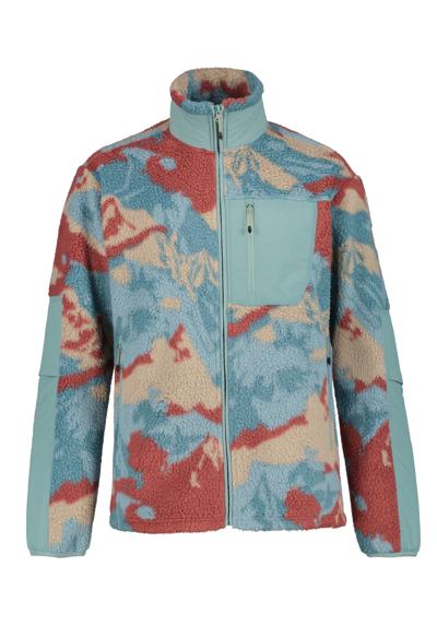 Флисовая рубашка с контрастной нашивкой-логотипом на плече.»H PRINT FLEECEJACKE MEMPHIS«