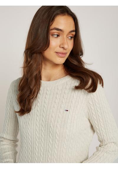 Вязаный свитер косным узором »TJW CABLE ESSENTIAL SWEATER«