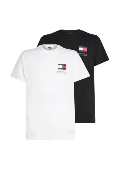 Футболка с большим логотипом на груди.»TJM SLIM 2PACK S/S FLAG DNA TEE«