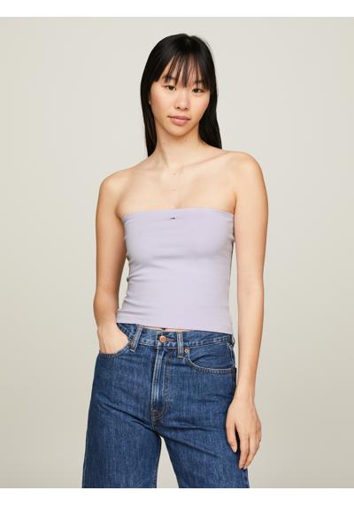 Топ-бандо с флагом с логотипом Tommy Jeans TJW SLIM ESSENTIAL TUBE TOP