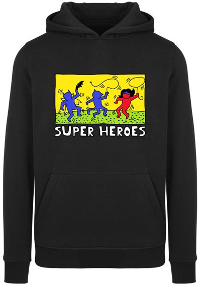 толстовка»Herren Batman Pop Art -WHT with Fitted heavy hoody«