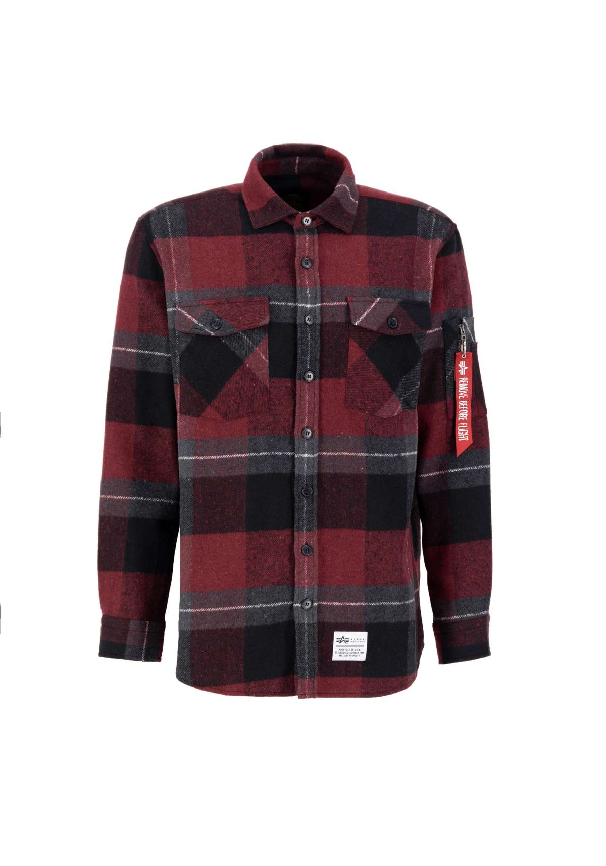 Куртка-рубашка Men - Shirts Flannel Shirt