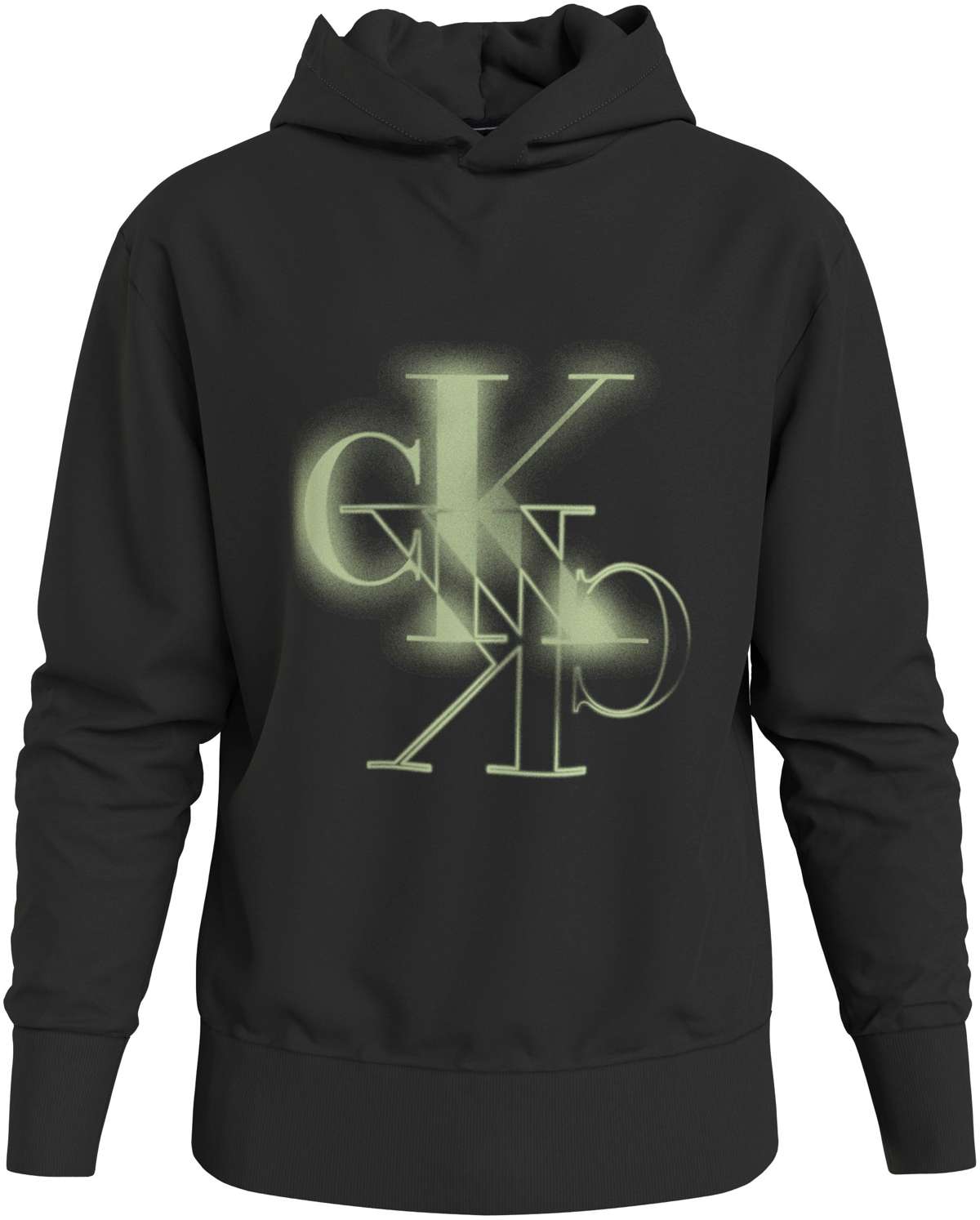 Толстовка с капюшоном»MIRRORED CK LOGO HOODIE«