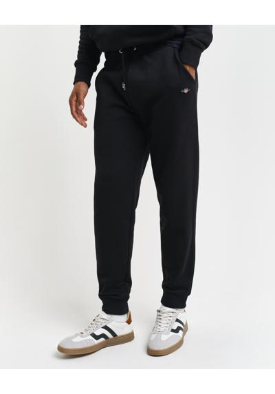 Спортивные брюки с вышивкой логотипа под поясом. REG SHIELD SWEATPANTS