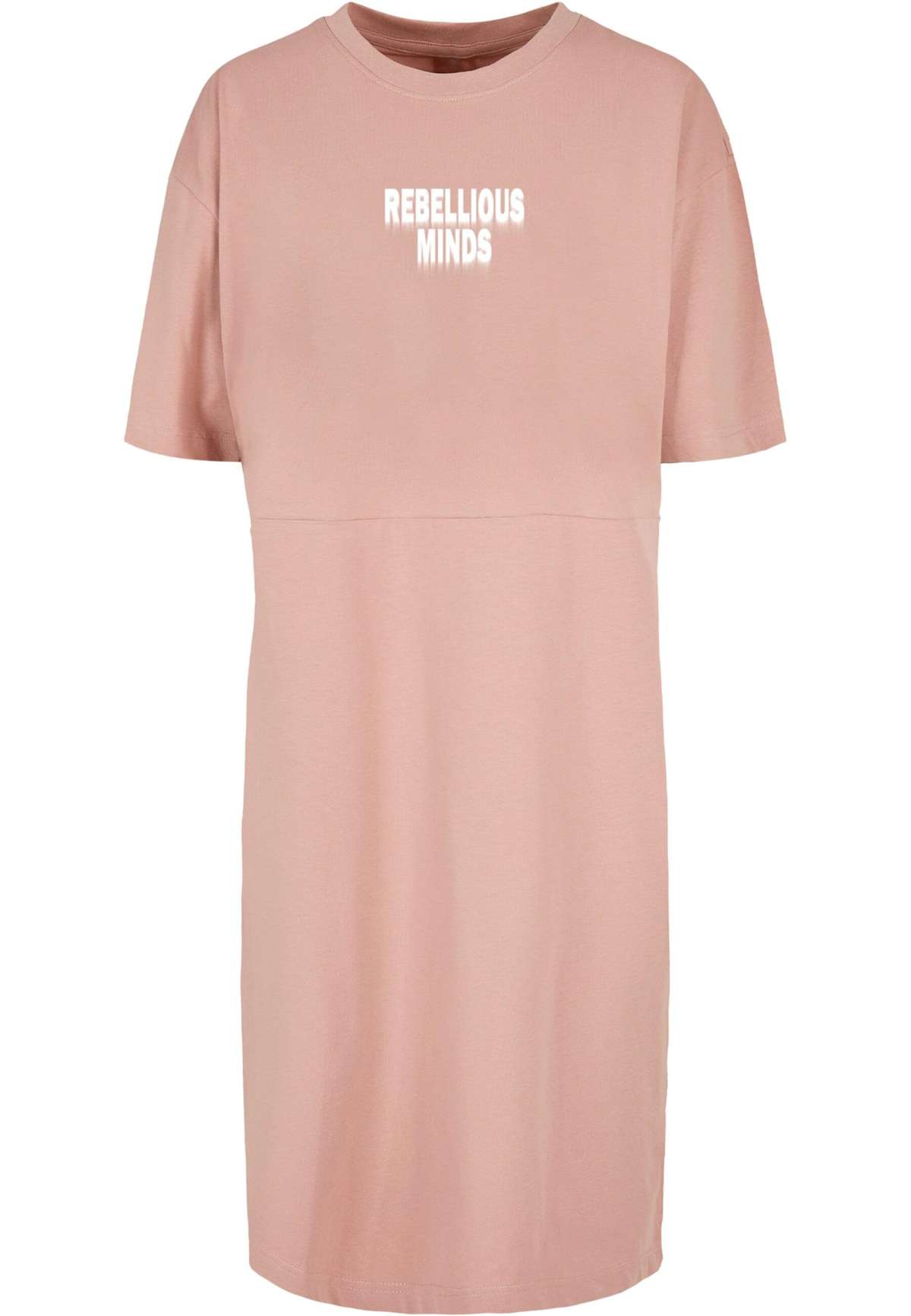 Платье-рубашка »Damen Ladies Rebellious Minds Oversized Slit Dress«