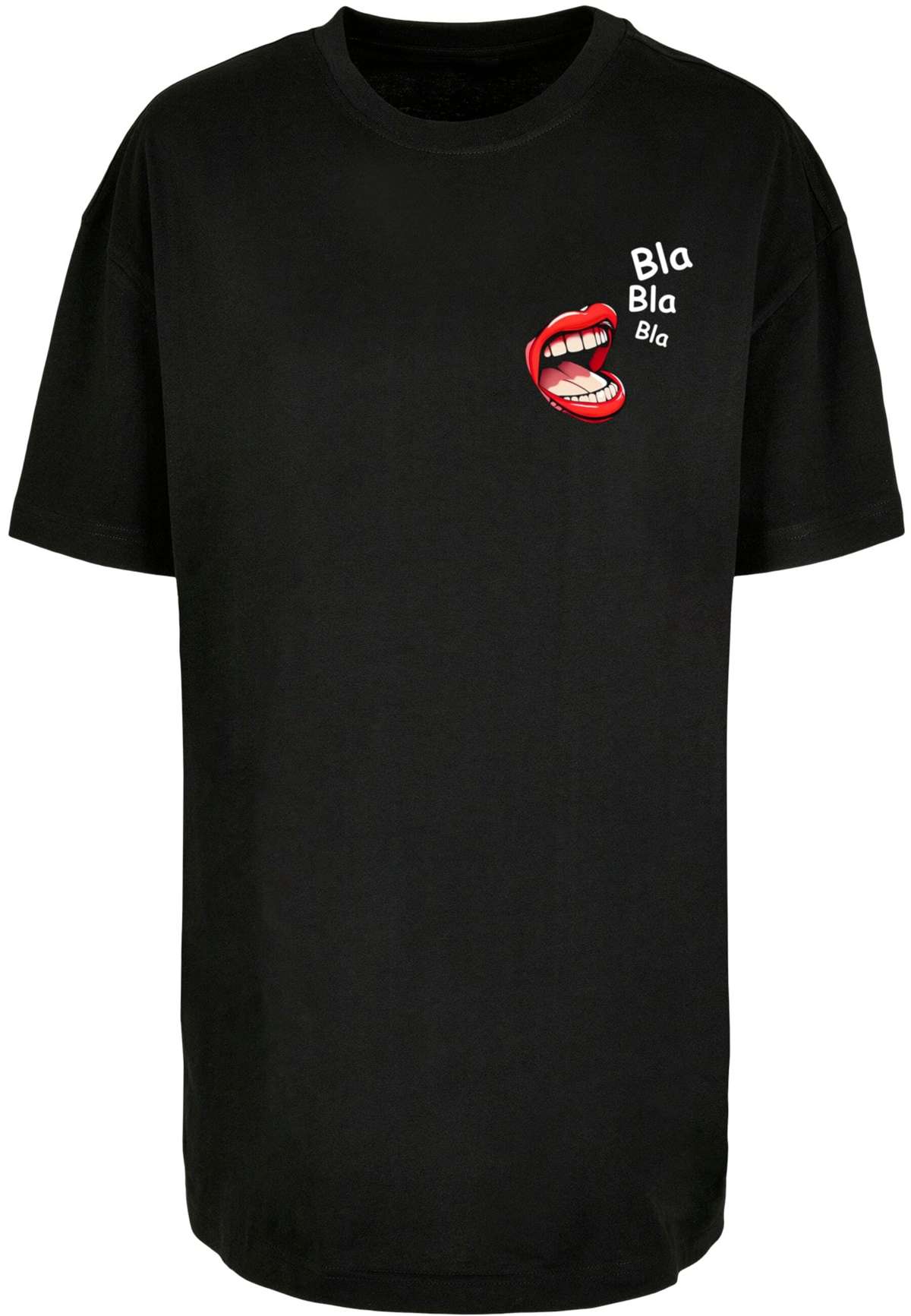 футболка »Damen Ladies Bla Bla Bla ComicBoyfriend Tee«