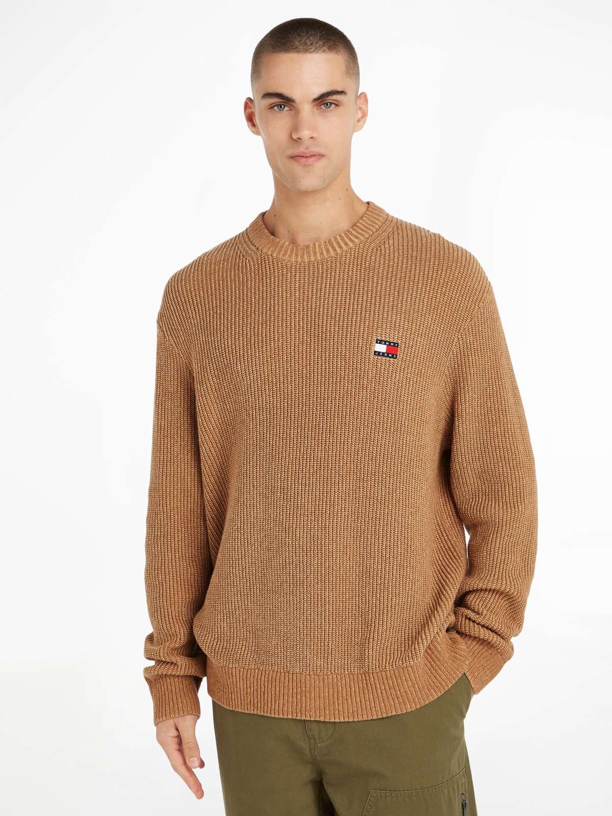 Вязаный свитер TJM REG TONAL XS BADGE SWEATER