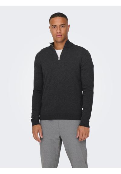 Вязаный свитер»ONSALEX REG 12 HALF ZIP KNIT«