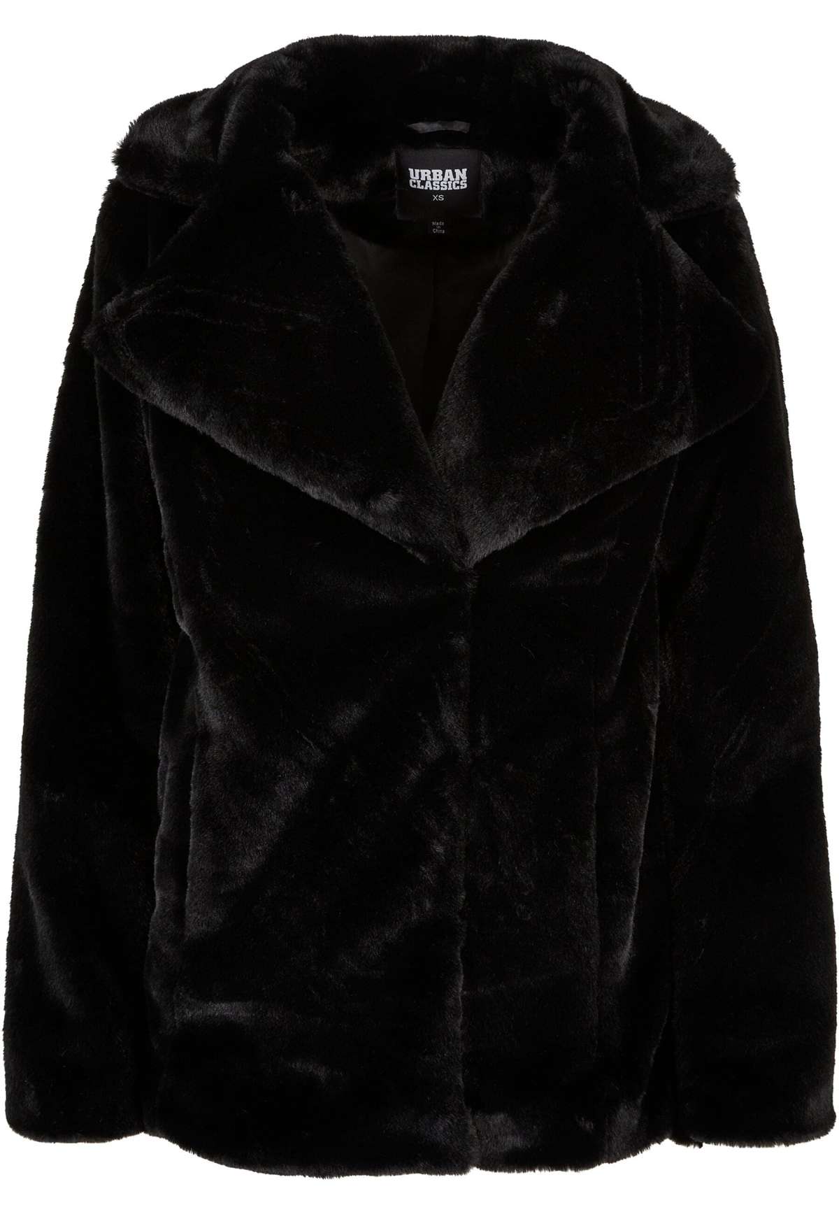 Зимняя куртка »Urban Classics Damen Ladies Lapel Teddy Jacket«