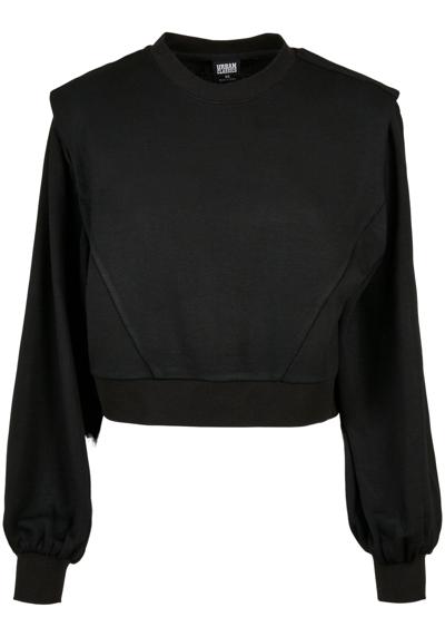 толстовка »Urban Classics Damen Ladies Padded Shoulder Modal Terry Crewneck«