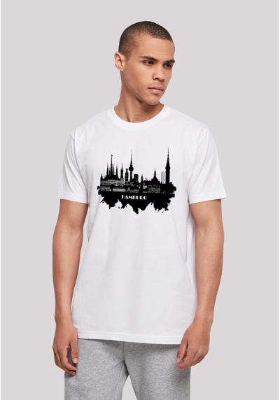 футболка»Cities Collection - Hamburg skyline«