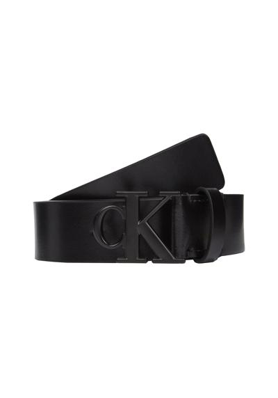 Кожаный ремень »MONOGRAM TONAL PLAQUE BELT 30MM«