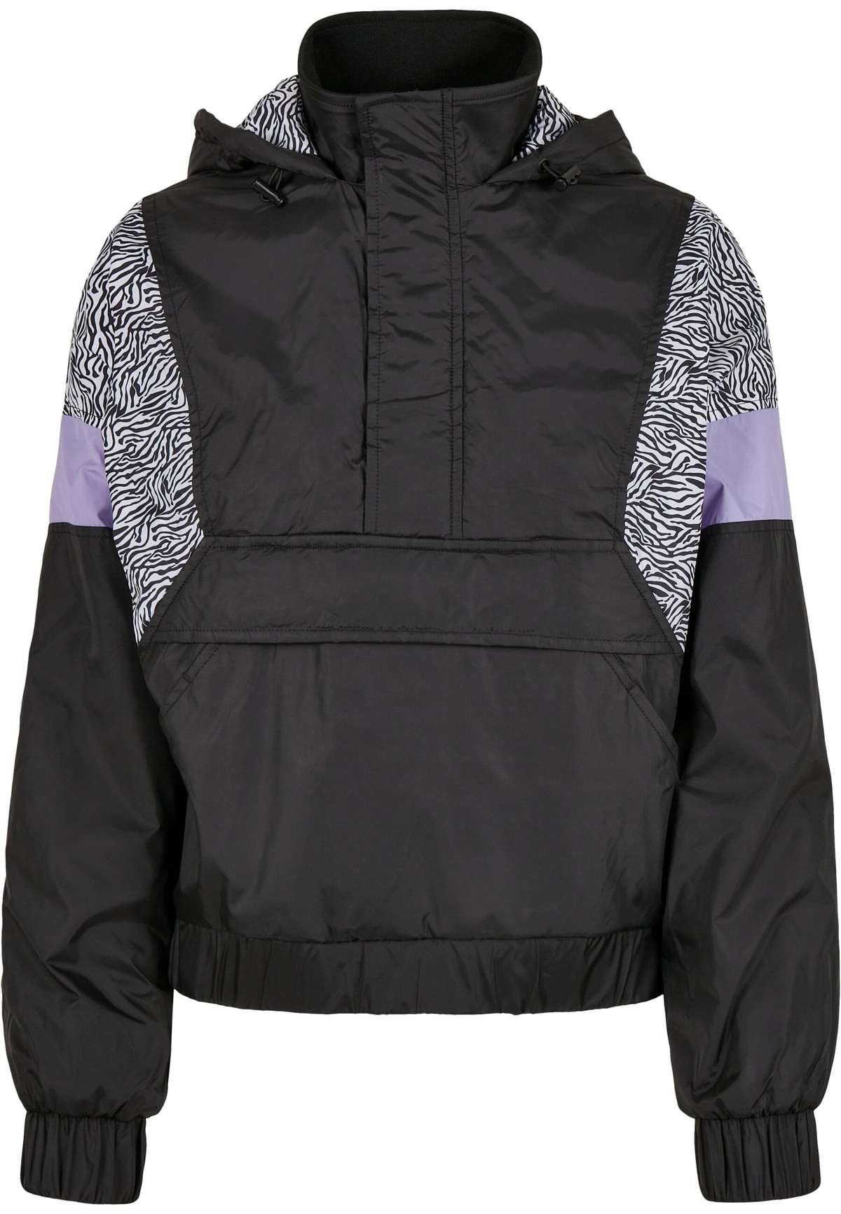 Всепогодная куртка »Urban Classics Damen Ladies AOP Mixed Pull Over Jacket«