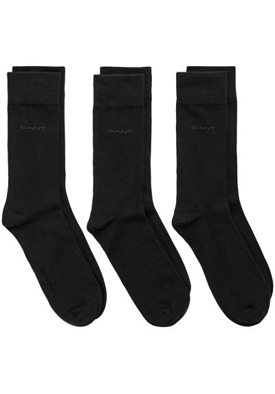 Базовые носки (в упаковке 3 пары, 3 шт.) с логотипом на щиколотке.