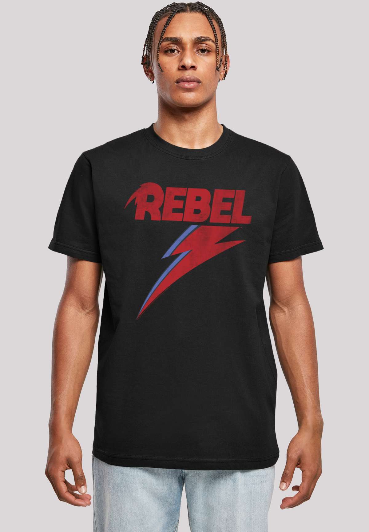 футболка David Bowie Distressed Rebel