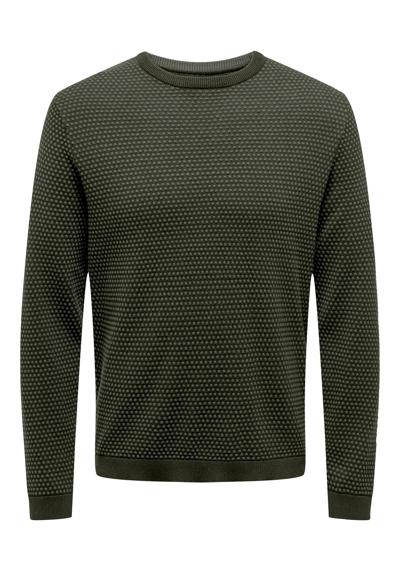 Свитер с круглым вырезом ONSTAPA REG 12 STRUC LS CREW KNIT NOOS