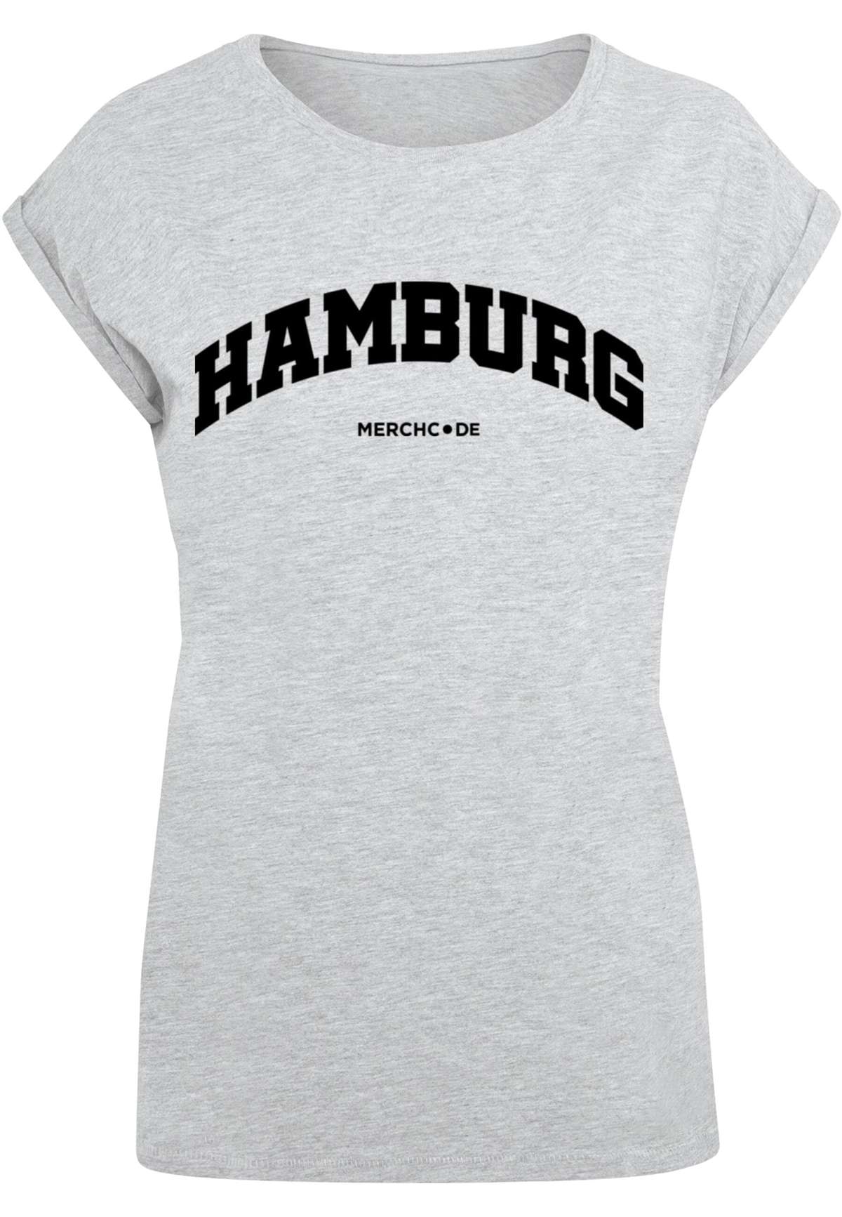 футболка Damen Ladies Hamburg Wording - T-Shirt