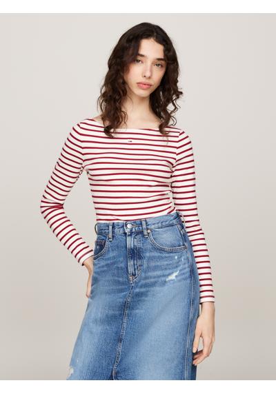 Рубашка с длинными рукавами в полоску »TJW BRETON STRIPE LS«