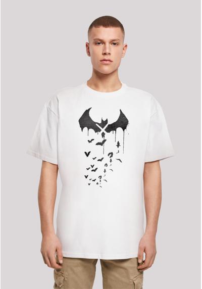 футболка DC Comics Batman Arkham Bats X Drip