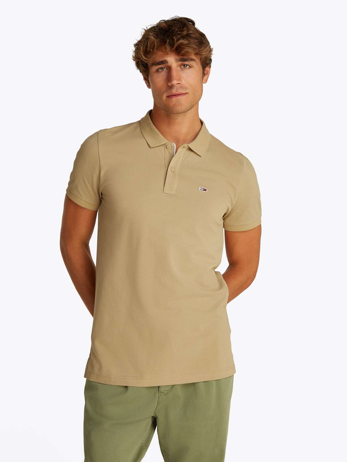 рубашка поло TJM SLIM PLACKET POLO EXT