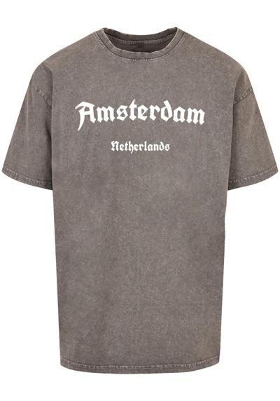 футболка»Herren Amsterdam X Acid Washed Heavy Oversize Tee«