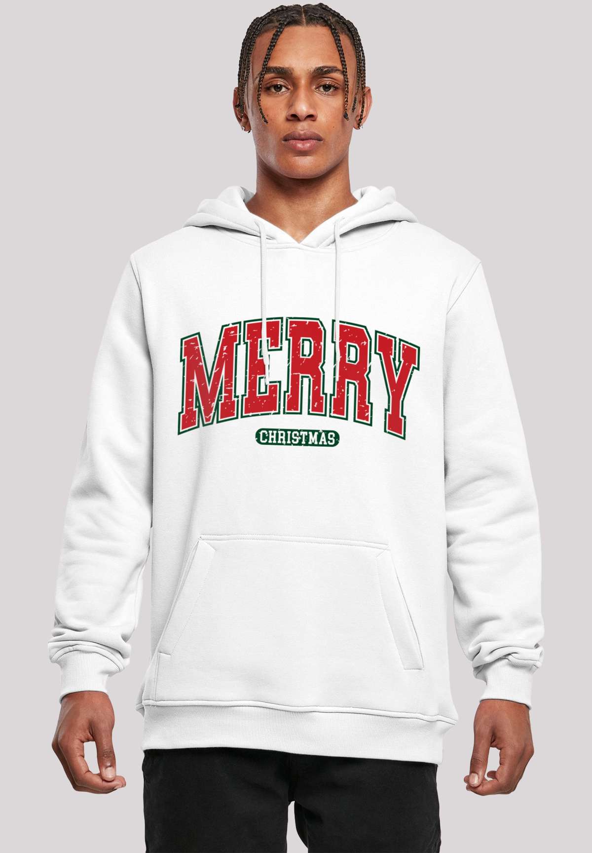 Толстовка с капюшоном Weihnachten Varsity Retro