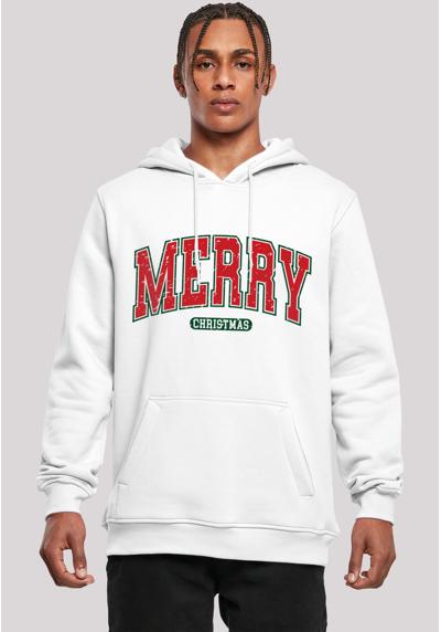 Толстовка с капюшоном Weihnachten Varsity Retro