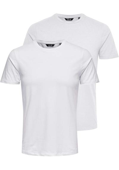 футболка BASIC LIFE SLIM O-NECK 2-PACK