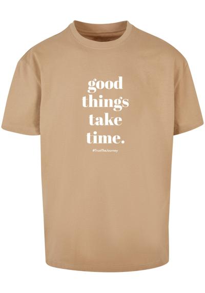 футболка»Herren Good Things Take Time Heavy Oversize Tee«