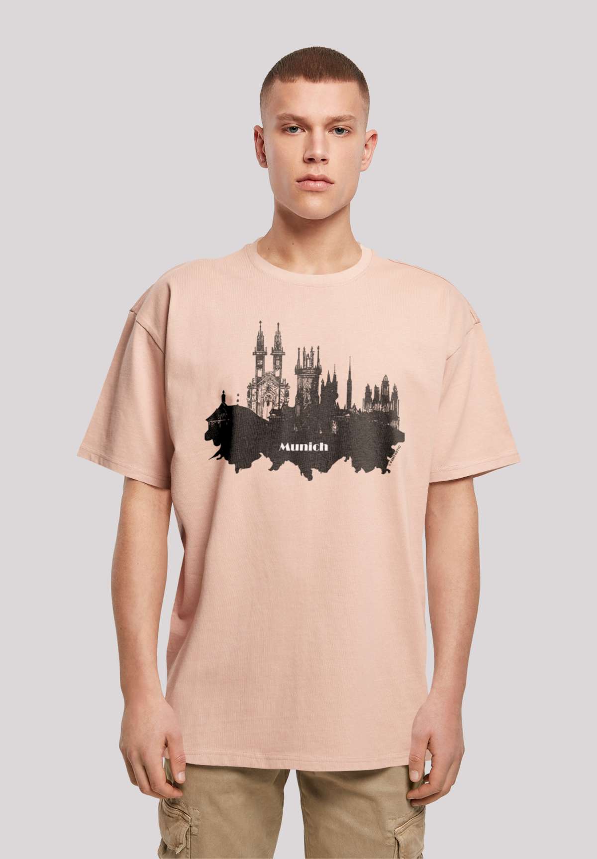 футболка»Cities Collection - Munich skyline«