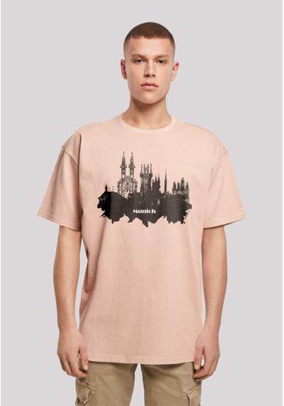 футболка»Cities Collection - Munich skyline«